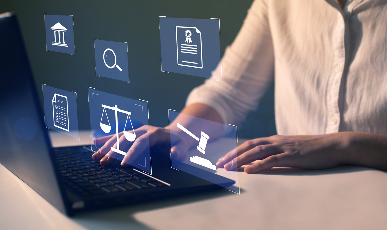 Services and legal consultancy concept